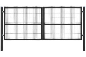Brama panelowa dwuskrzydłowa 4m OC + RAL